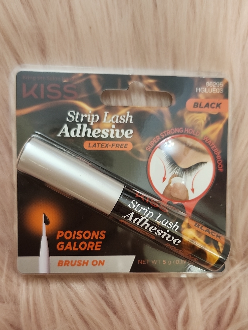 Brand New KISS HALLOWEEN INSPIRED STRIP LASH ADHESIVE-BLACK